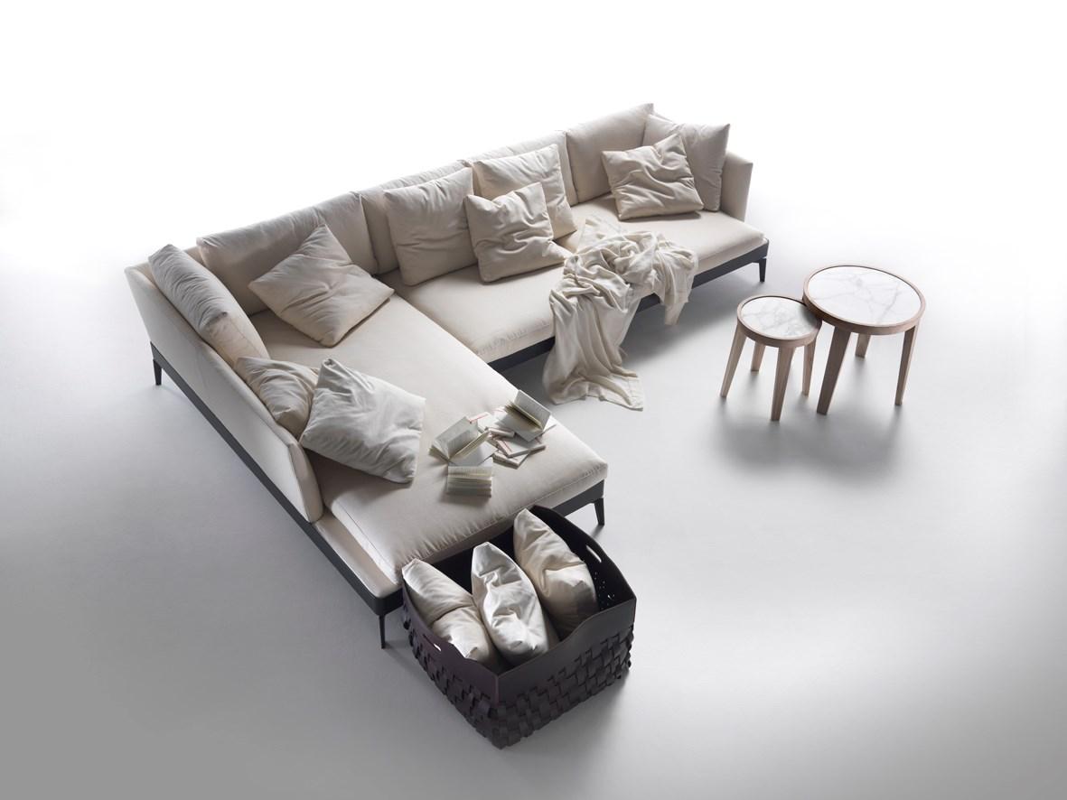Sectional fabric sofa | Feel Good Large by Flexform