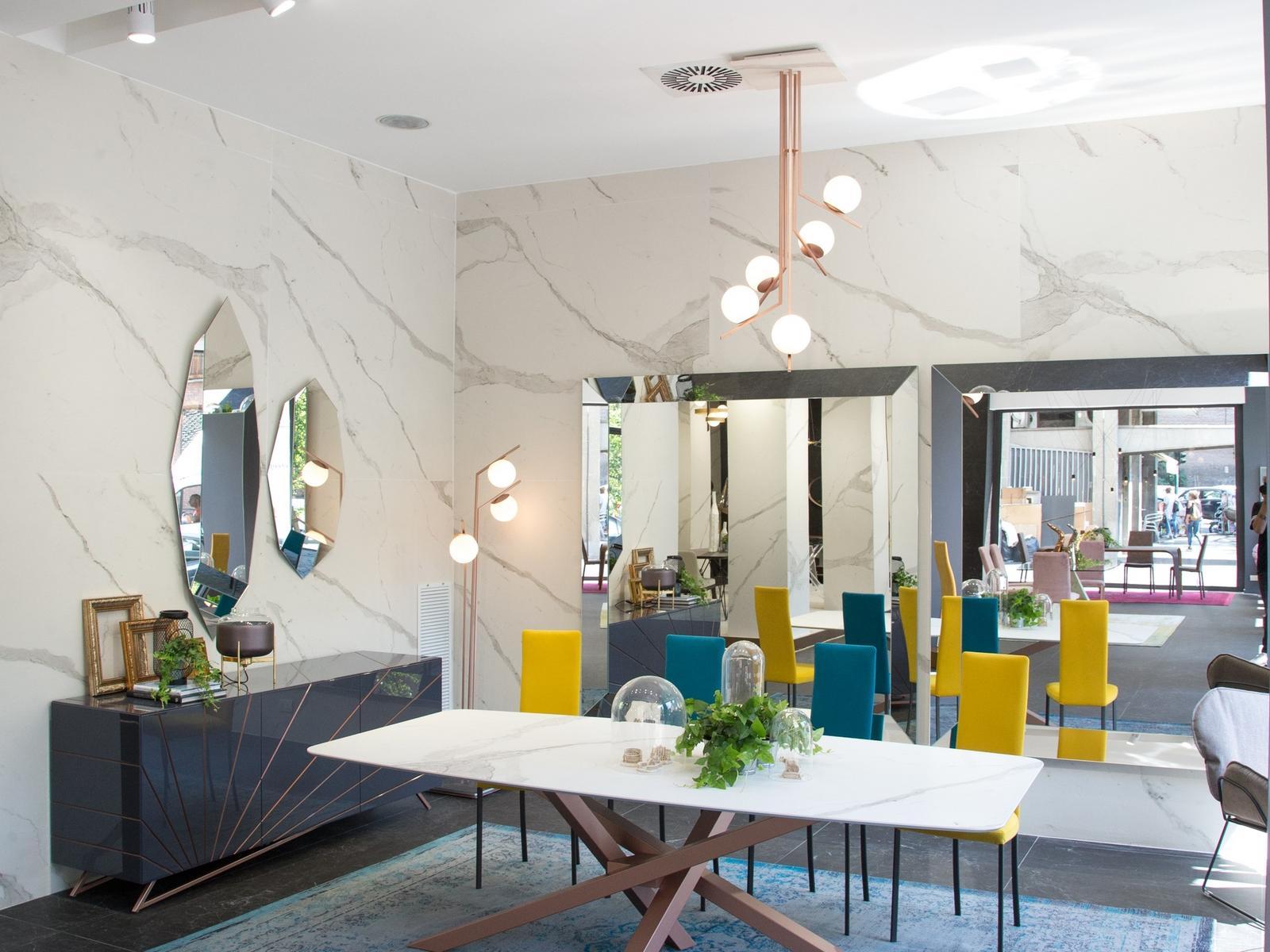 Metal floor lamp | Dodo Pt by Riflessi