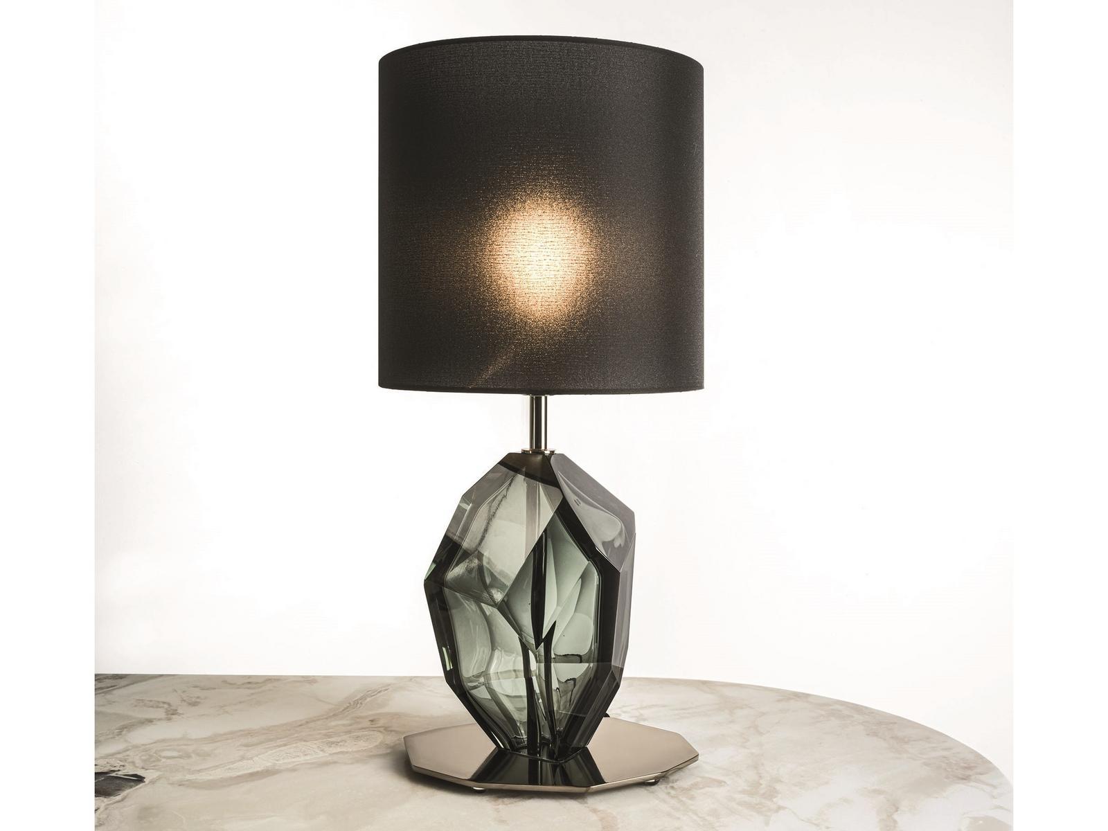 Stained glass table lamp | Noor by Longhi