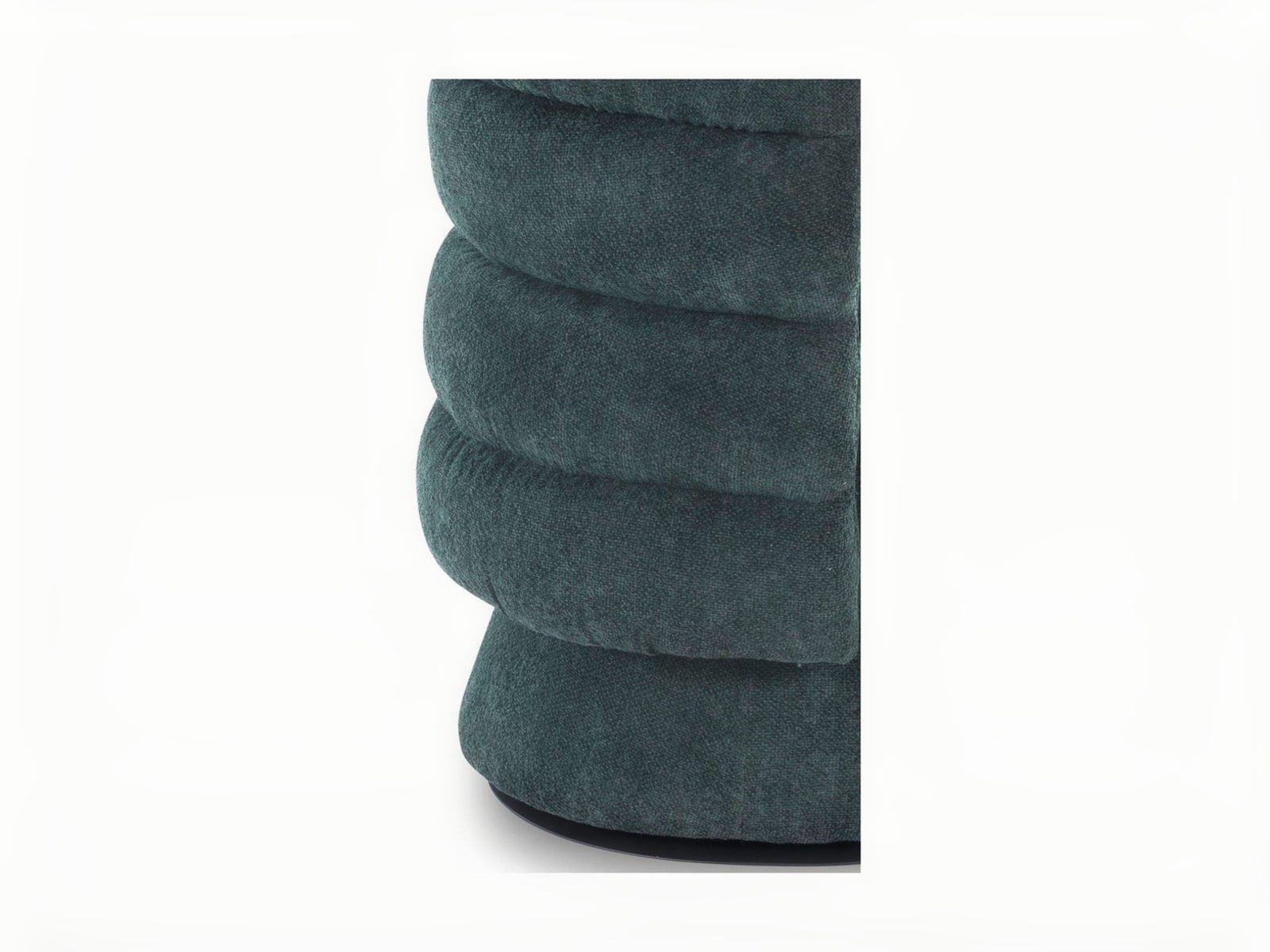 The 'Lady G' chair offers a unique backrest design for surround comfort, with soft quilted detailing and elegant button accents in a stylish winter-inspired profile. | Lady g by Calia Italia