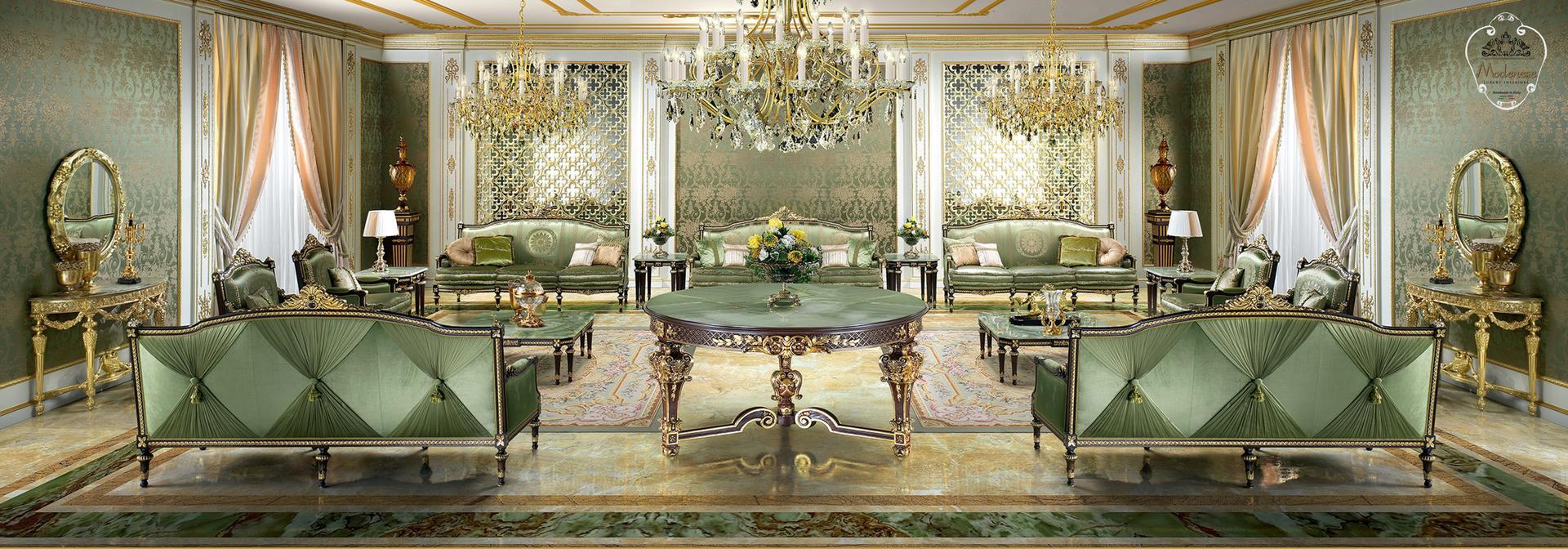 Demilune console table | 14605 by Modenese Gastone