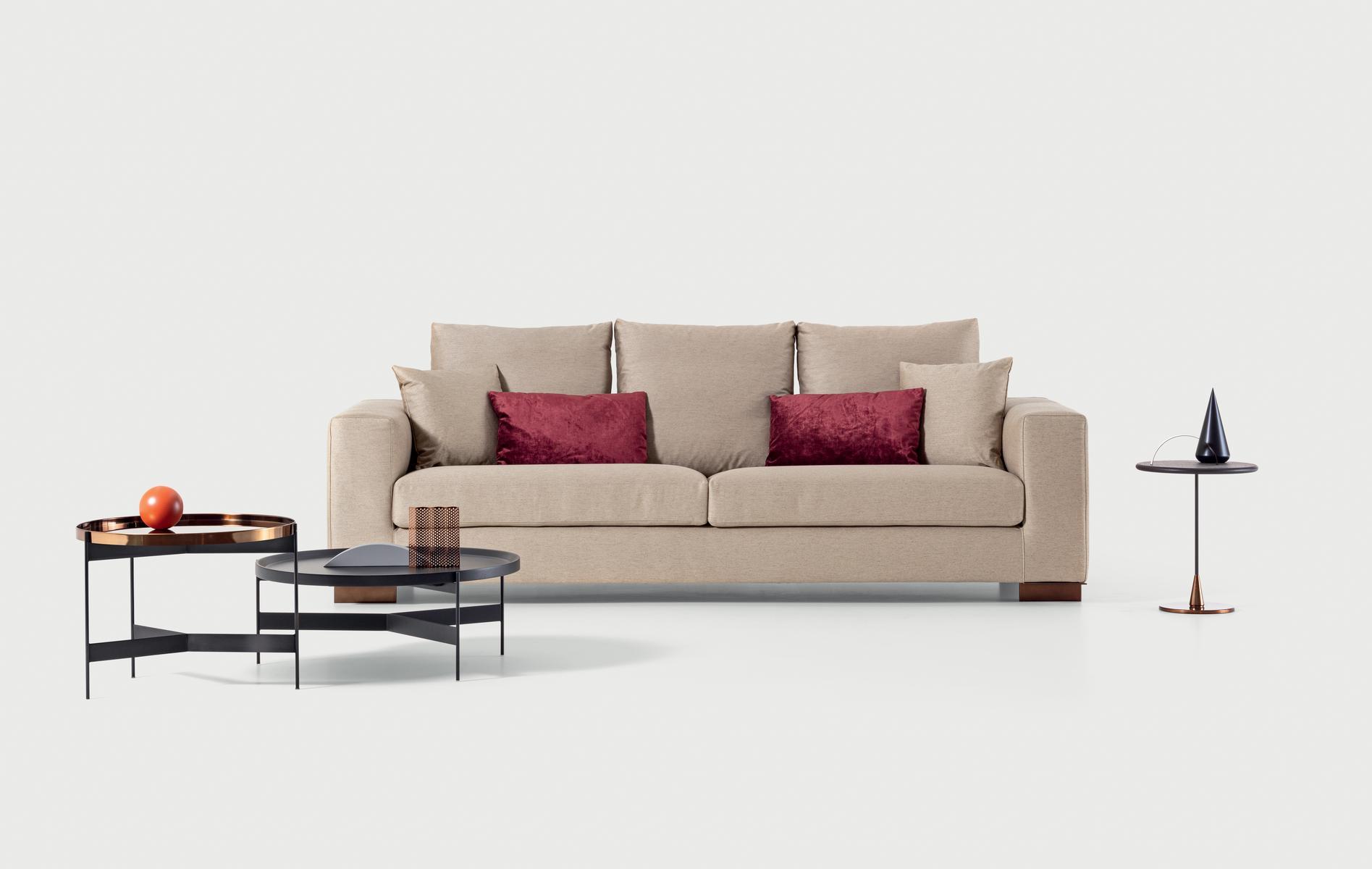 Sectional fabric sofa | Palio by Pianca
