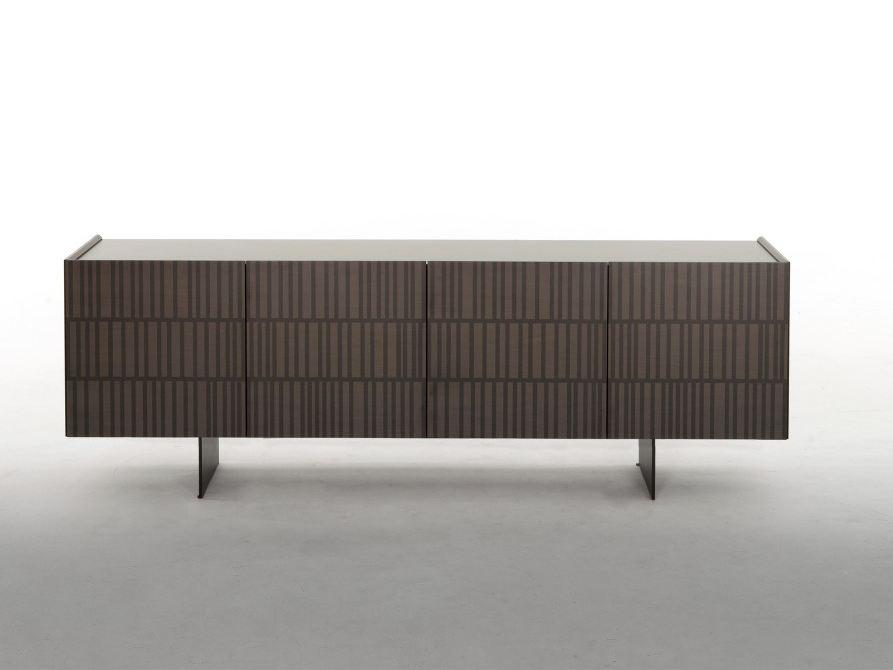 Wooden sideboard with doors | Flamingo by Tonin Casa
