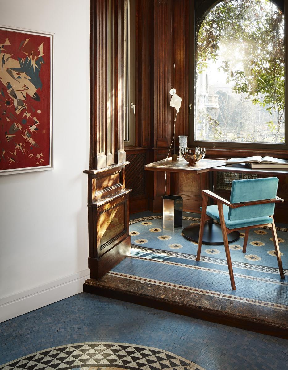 Wooden easy chair | 832 Luisa by Cassina