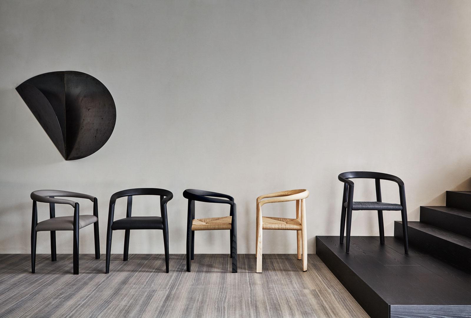 Rope and wooden chair with armrests | Mhc.3 Miss by Molteni