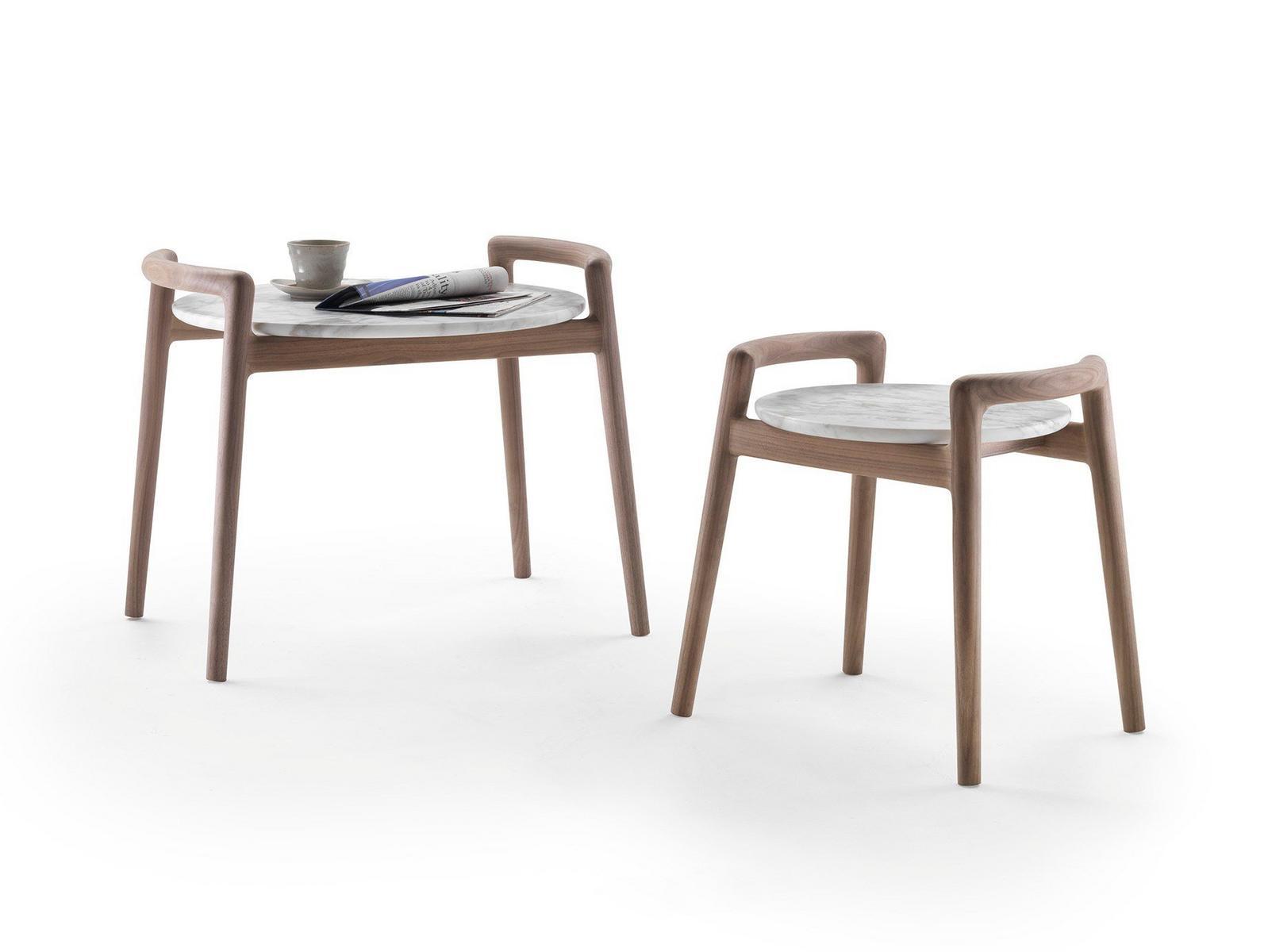 Round coffee table | Ascanio by Flexform