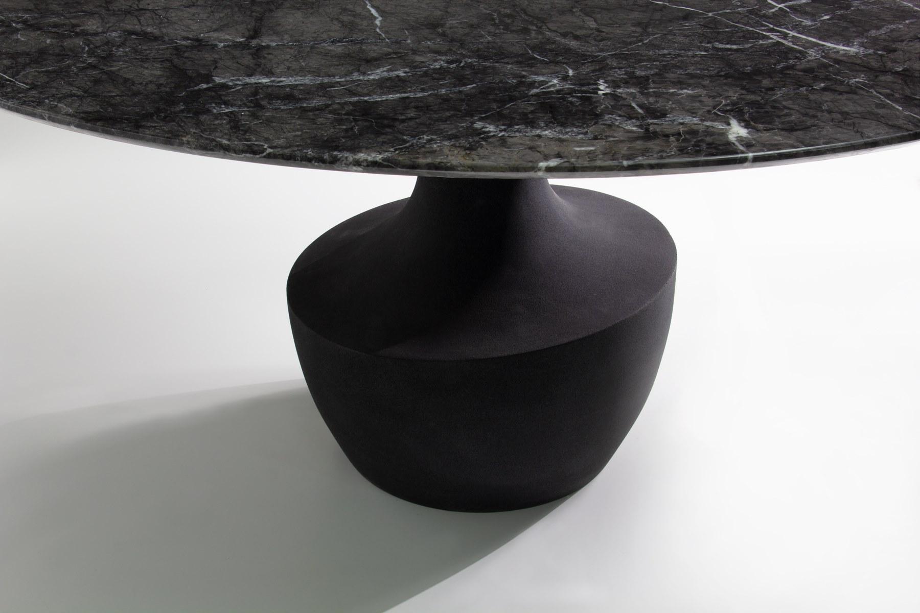 Round marble table | Anfora by Potocco