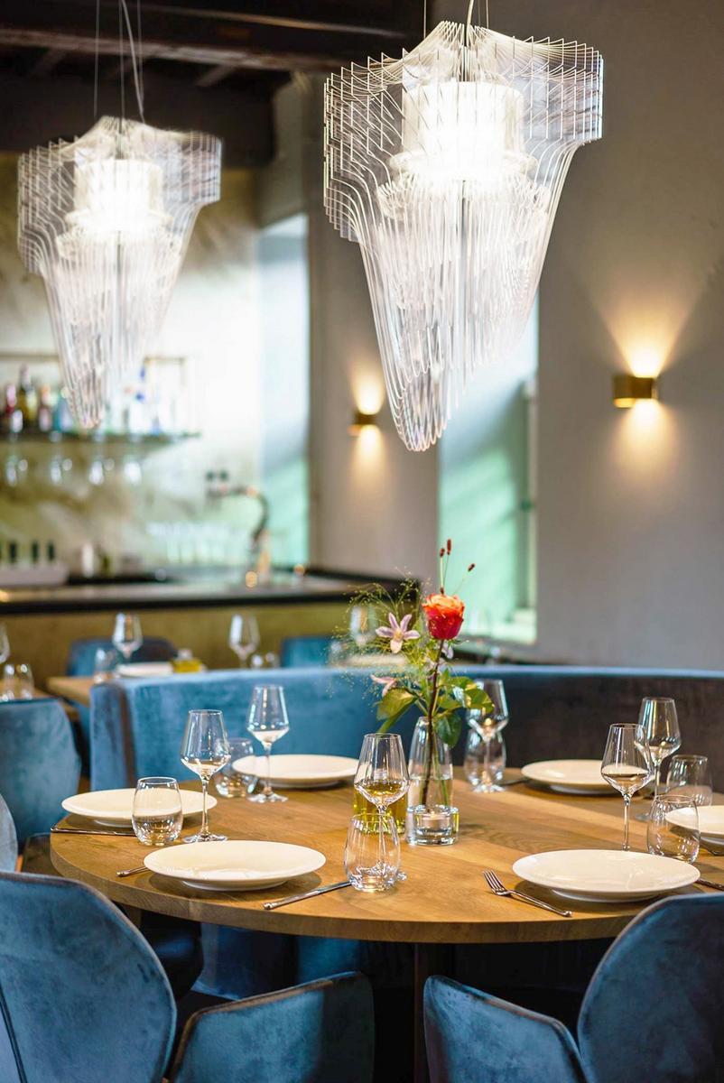 Cristalflex® / Lentiflex® LED pendant lamp | Aria Transparent by Slamp