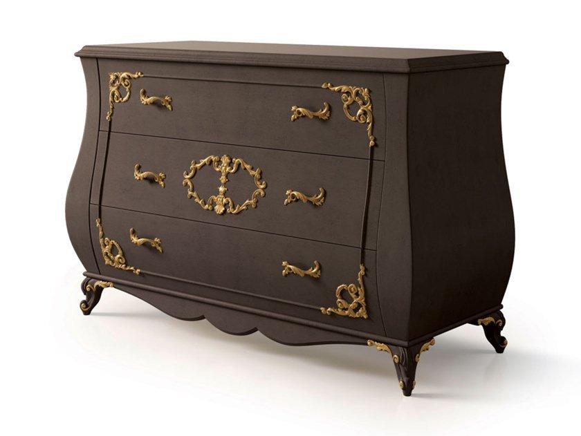 Wooden chest of drawers | 6571 by Carpanese home