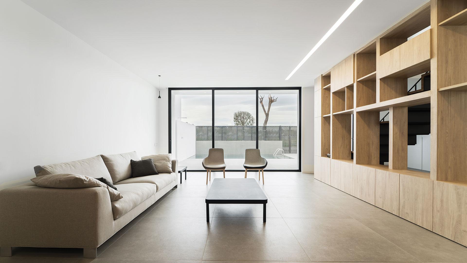 Aluminium linear lighting profile | Fifty Ho Trimless by Arkoslight