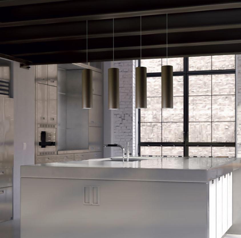 LED aluminium pendant lamp | One by Panzeri