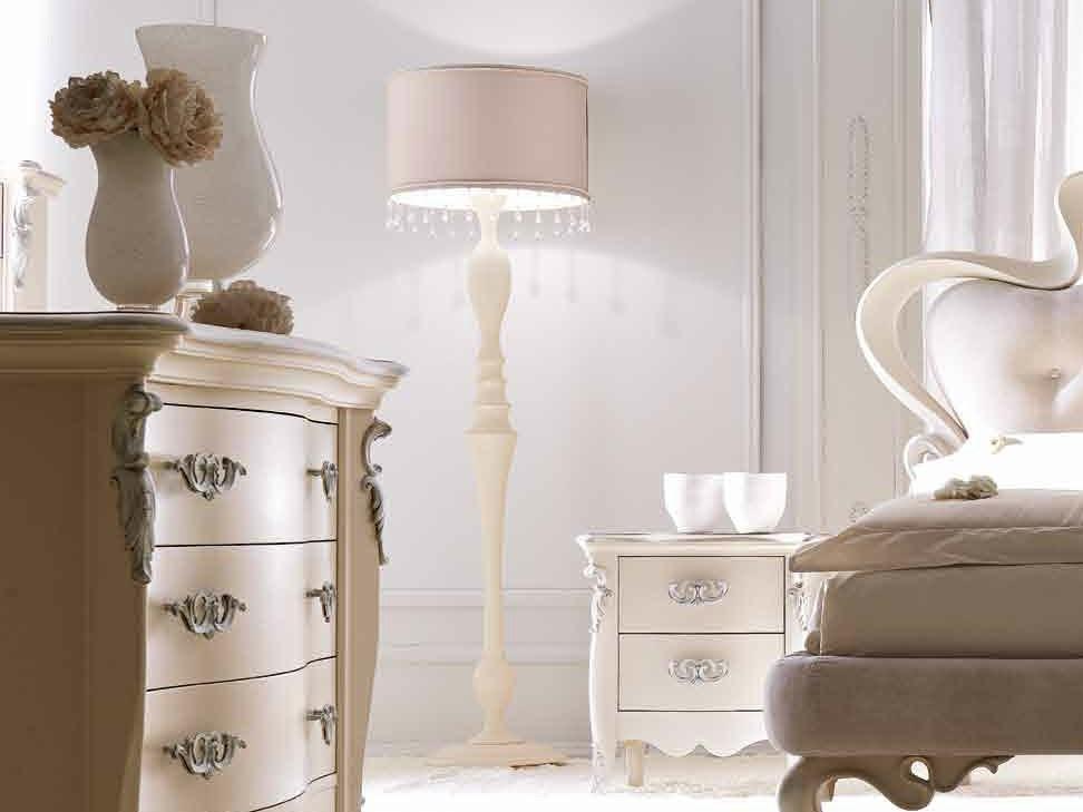 Floor lamp with Swarovski® crystals | Sofia-roll by Corte Zari