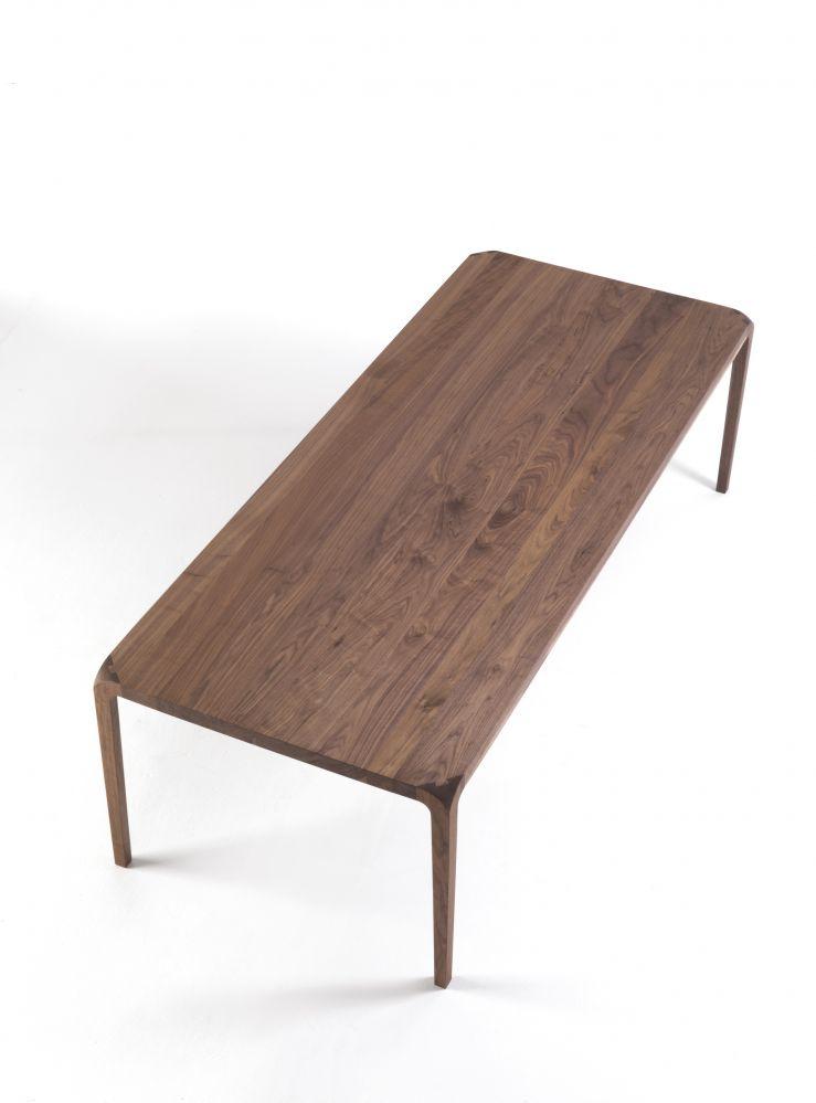Rectangular wood table | Sleek by Riva 1920