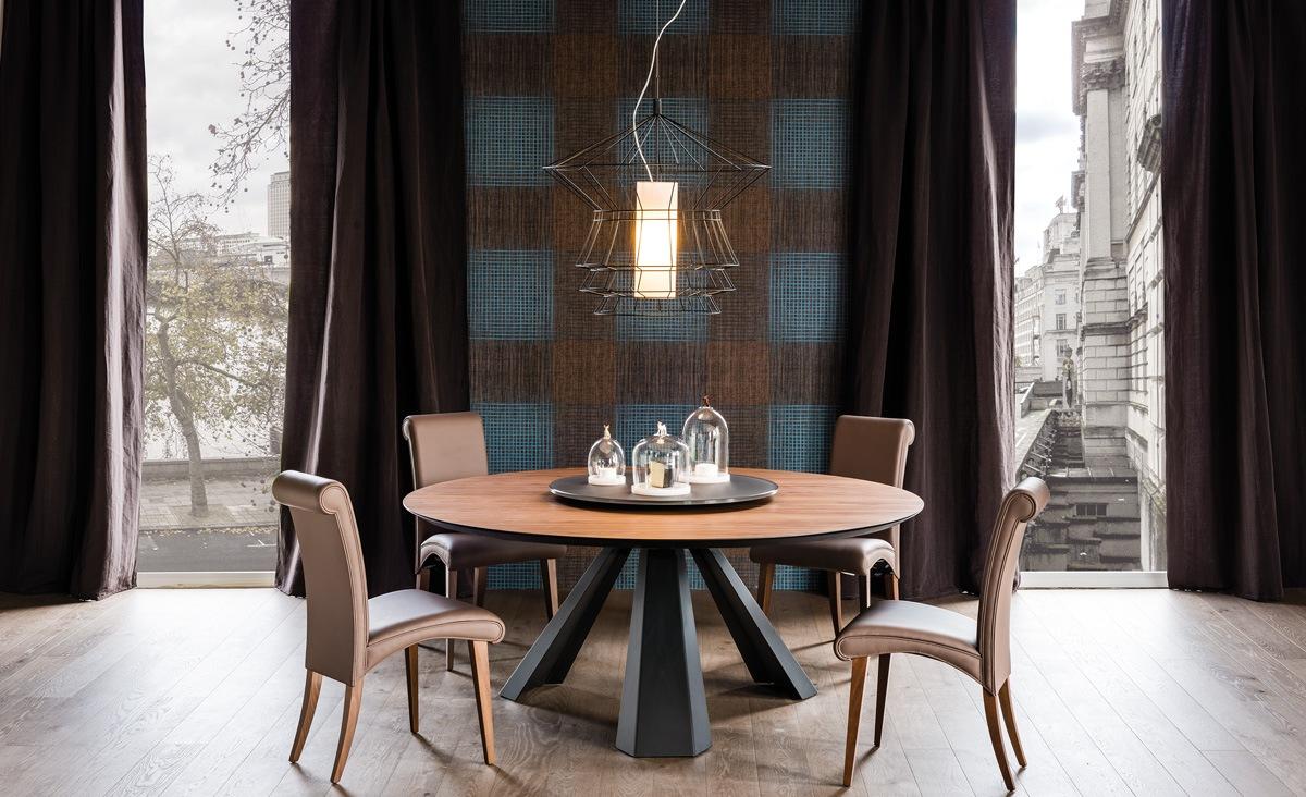 Round ceramic table | Eliot Round by Cattelan Italia