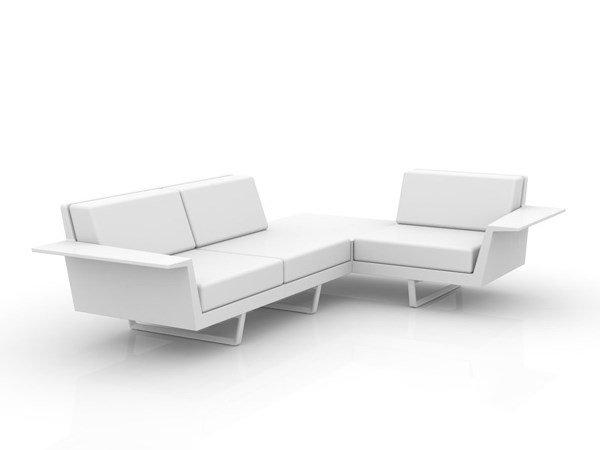 Modular garden sofa | Delta by Vondom