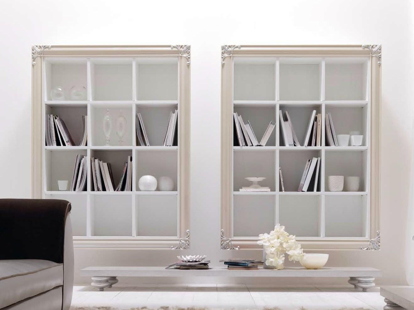 Open floating bookcase | Clara by Corte Zari