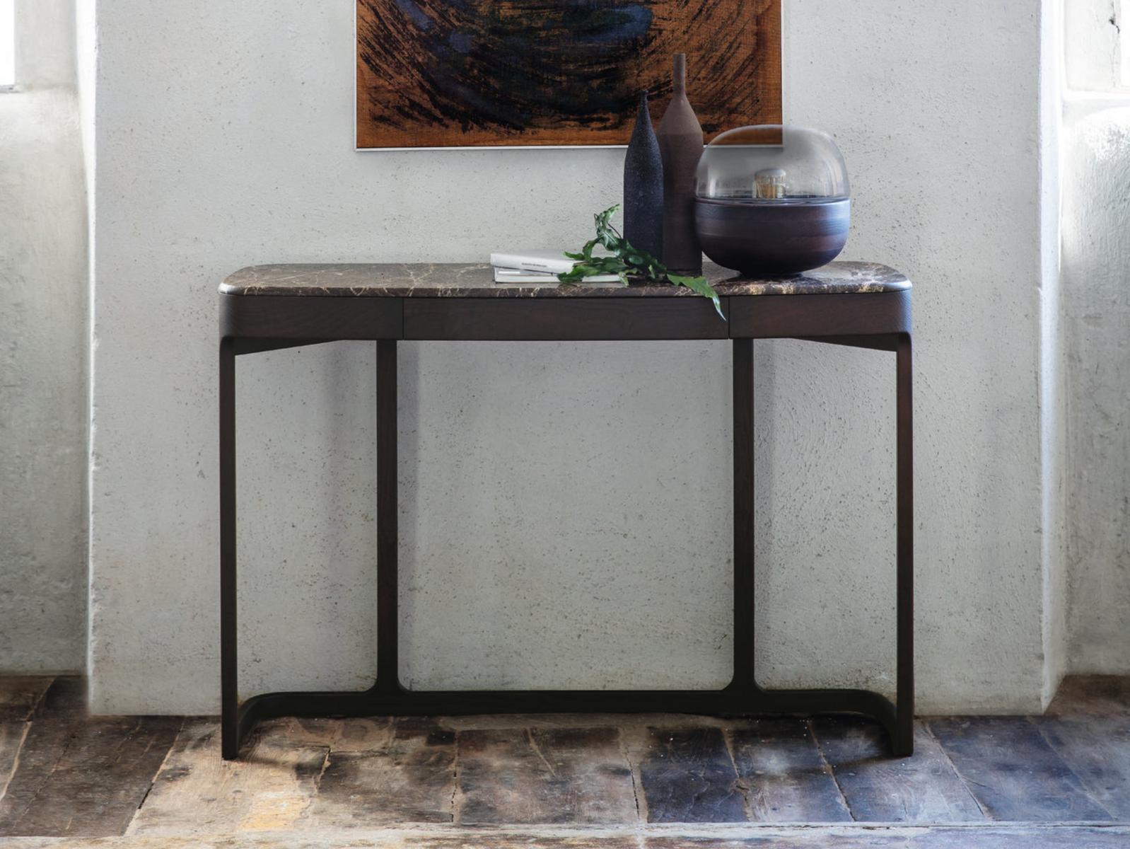 Rectangular ash console table | Blush by Porada