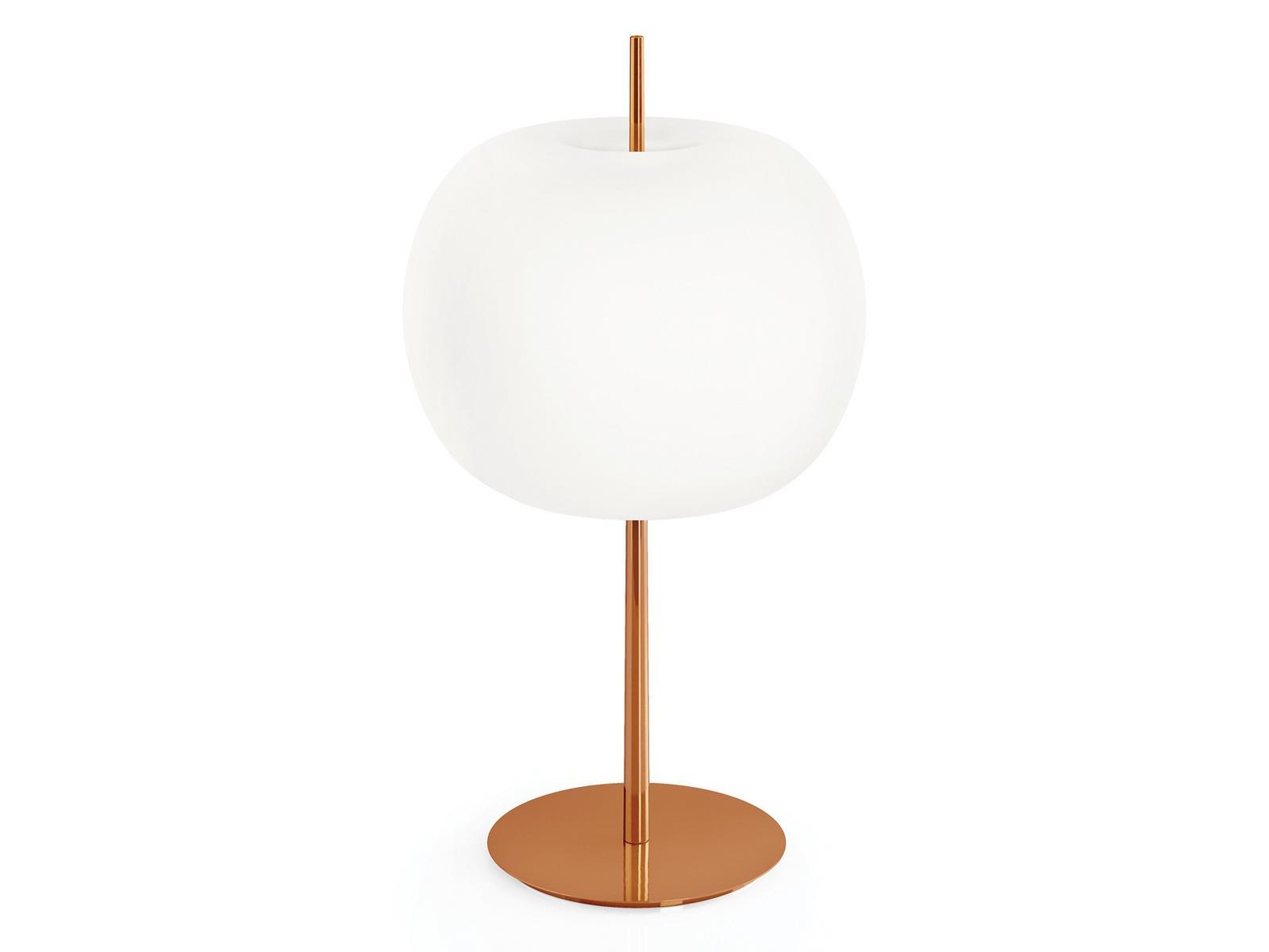 Opal glass table lamp | Kushi Xl by Kundalini
