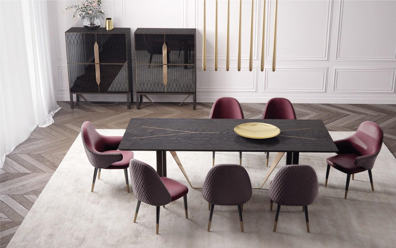 Rectangular wooden dining table | Prisma by Capital Collection