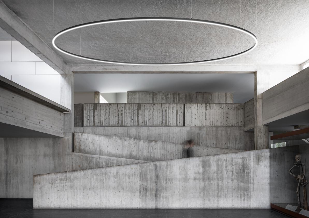 LED extruded aluminium pendant lamp | Zirkol Round by Nemo