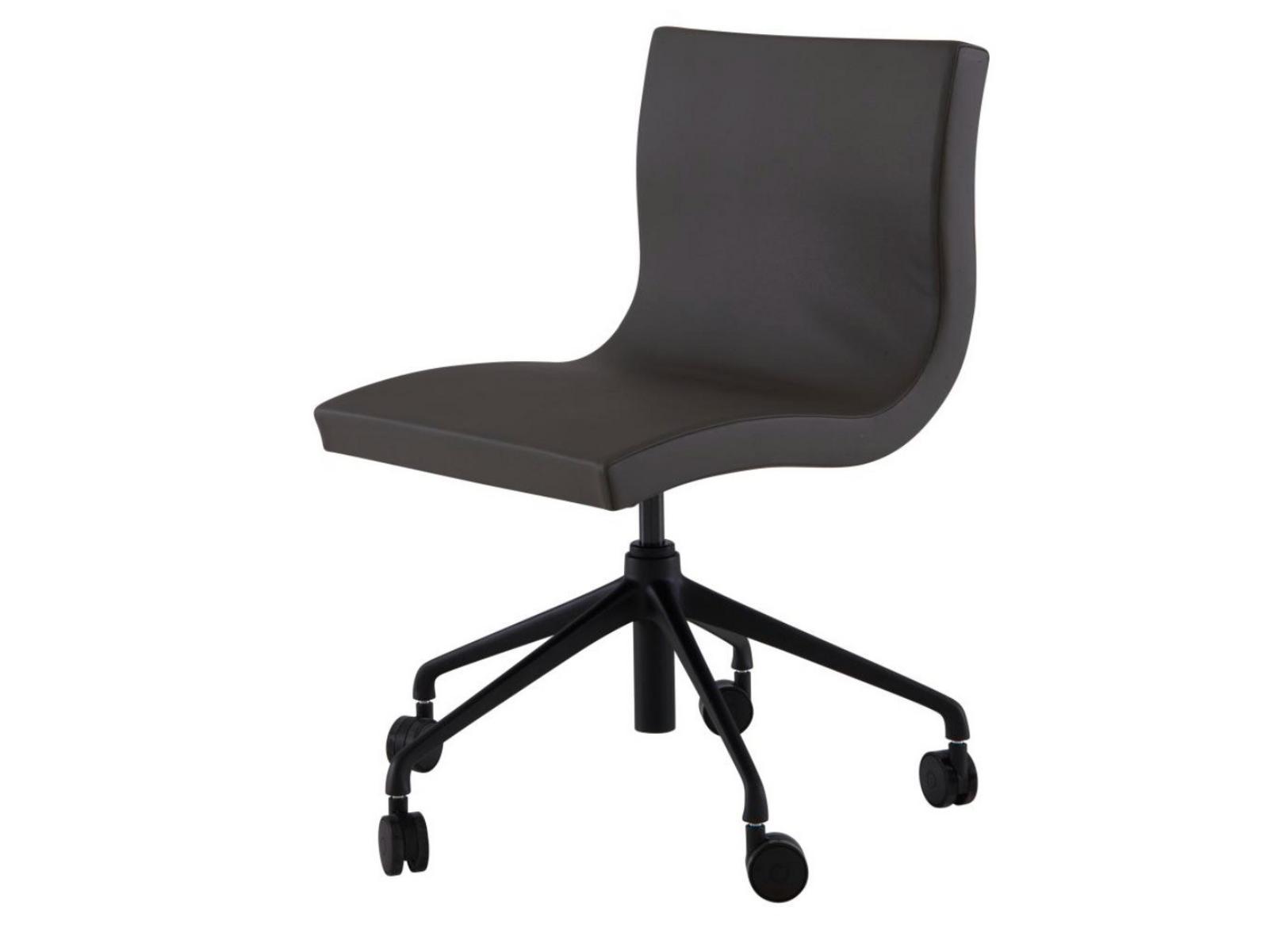 Height-adjustable fabric office chair with 5-Spoke base with castors | Sala by Ligne Roset