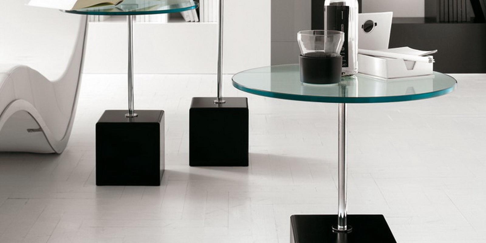 Round glass coffee table | Axo by Cattelan Italia