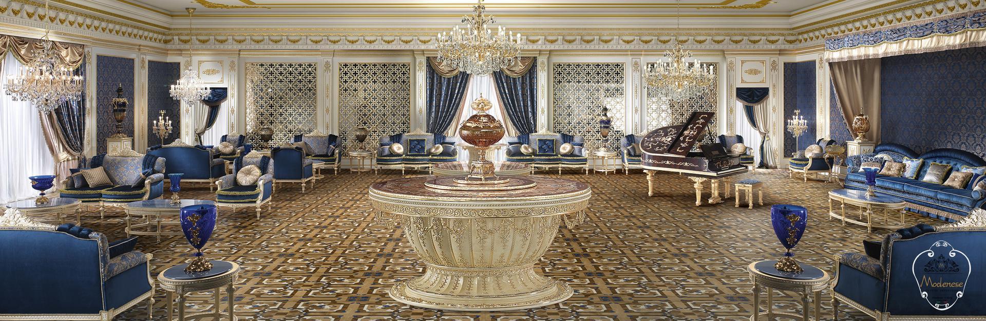 2 seater fabric sofa | 14418 by Modenese Gastone