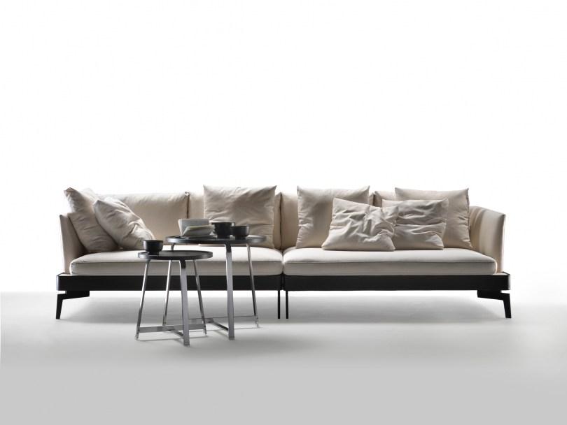 Sectional fabric sofa | Feel Good Large by Flexform
