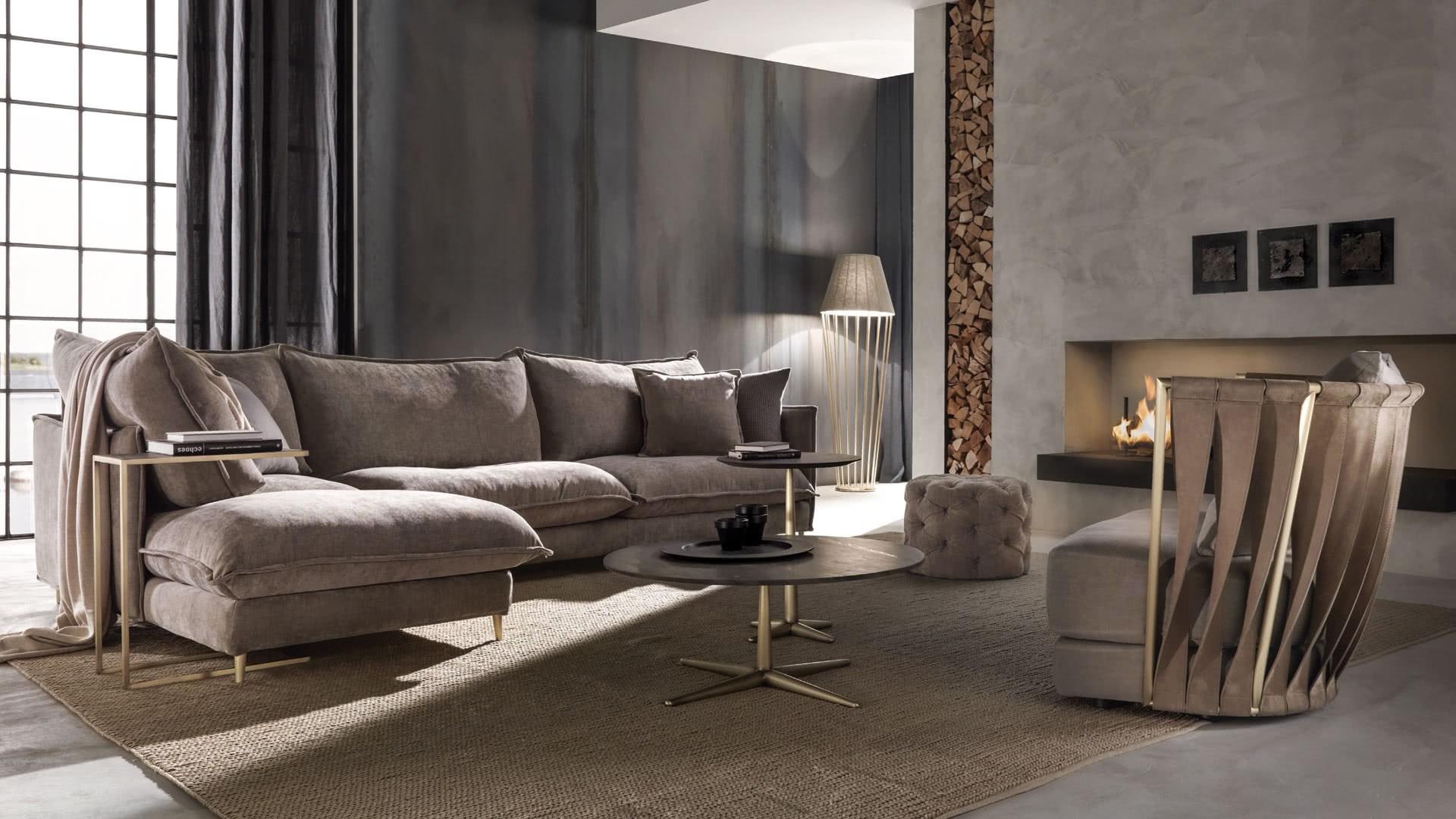 Low wooden coffee table for living room | City by Cantori
