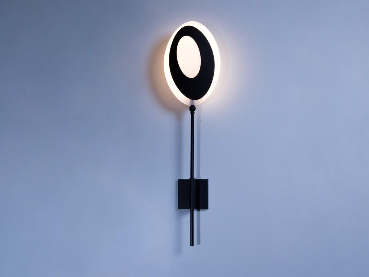 LED adjustable polycarbonate and aluminium wall lamp | Olympia by Nemo