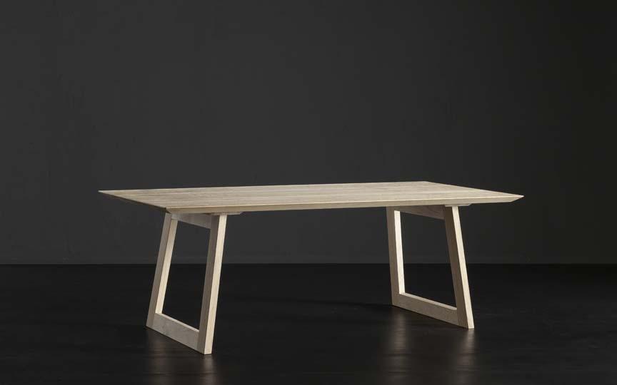 Rectangular wooden dining table | Toledo + Flat by Altacorte