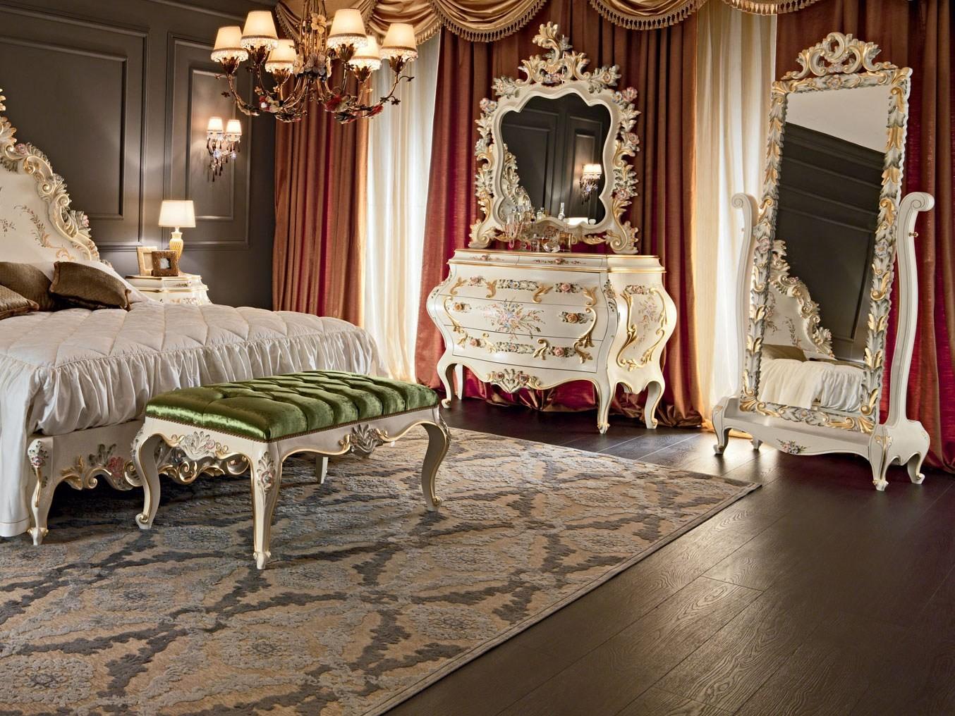 Freestanding framed mirror | 11627 by Modenese Gastone