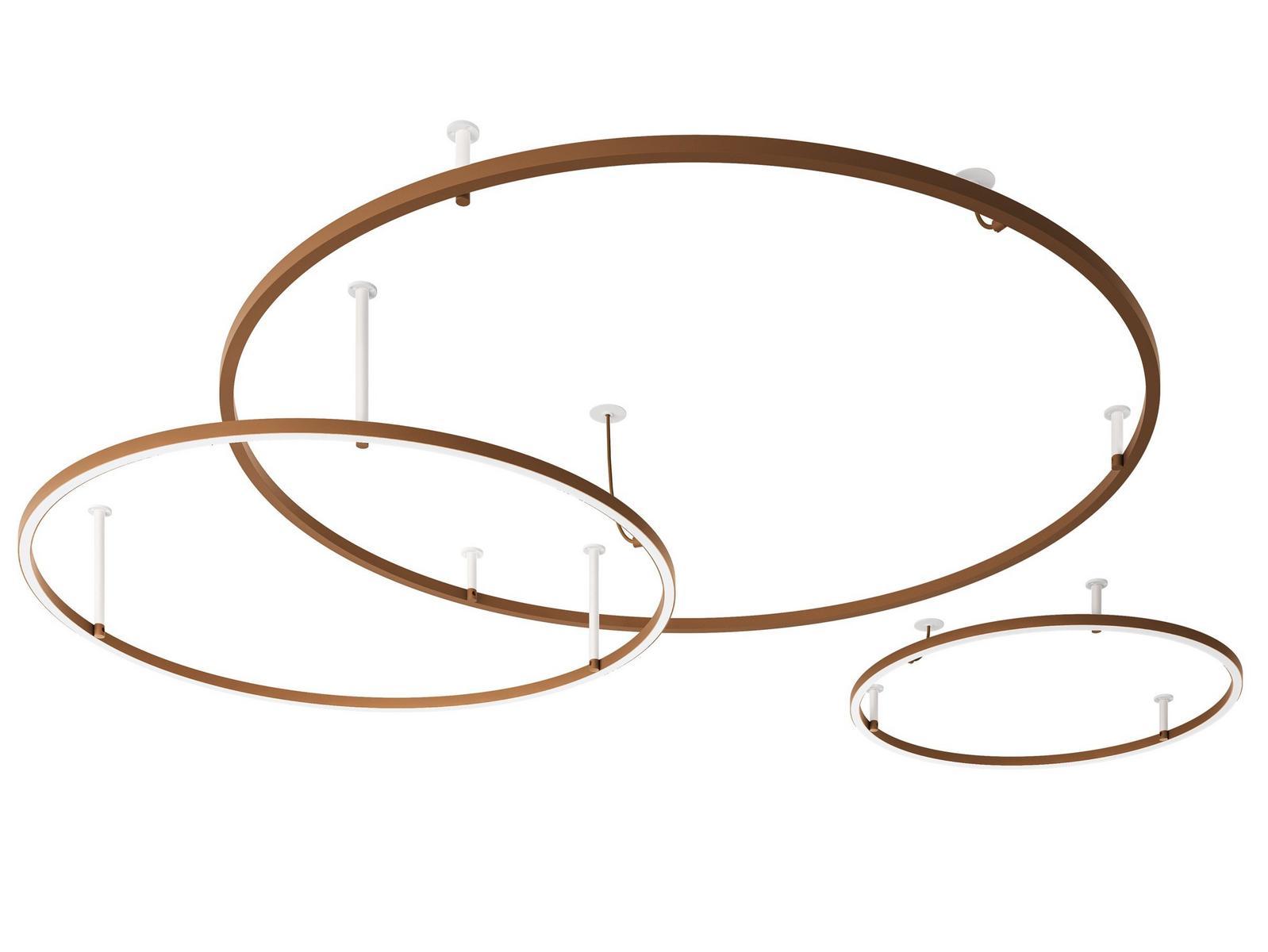 LED aluminium ceiling lamp | U-light by Axolight