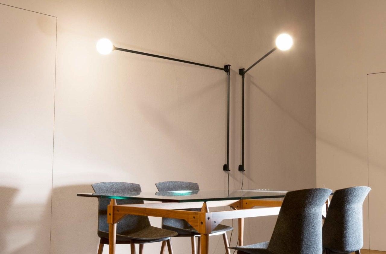 Adjustable aluminium wall lamp | Potence Pivotante by Nemo