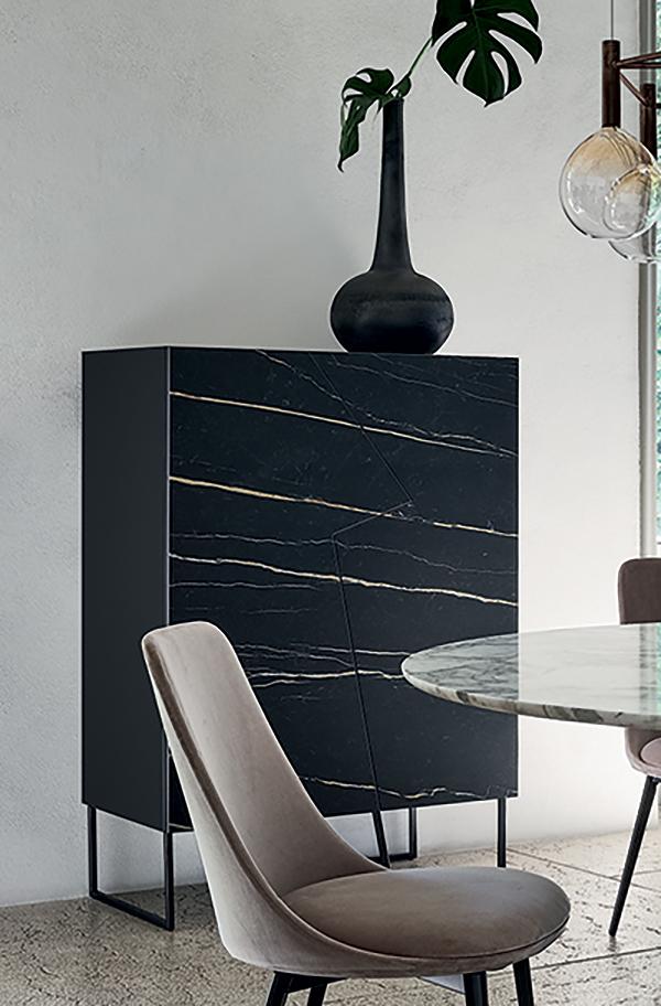 Highboard with doors | Doppler K by Bonaldo