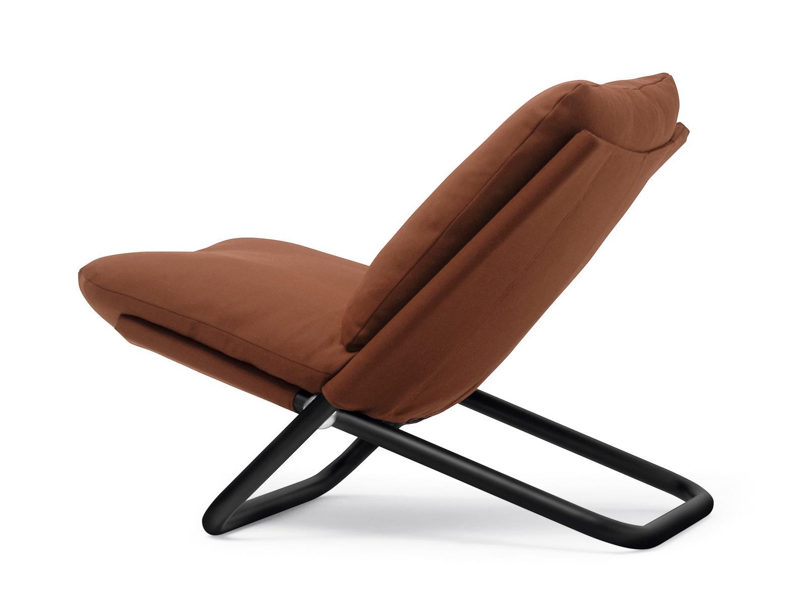 Fabric armchair | Cross Low by Arflex