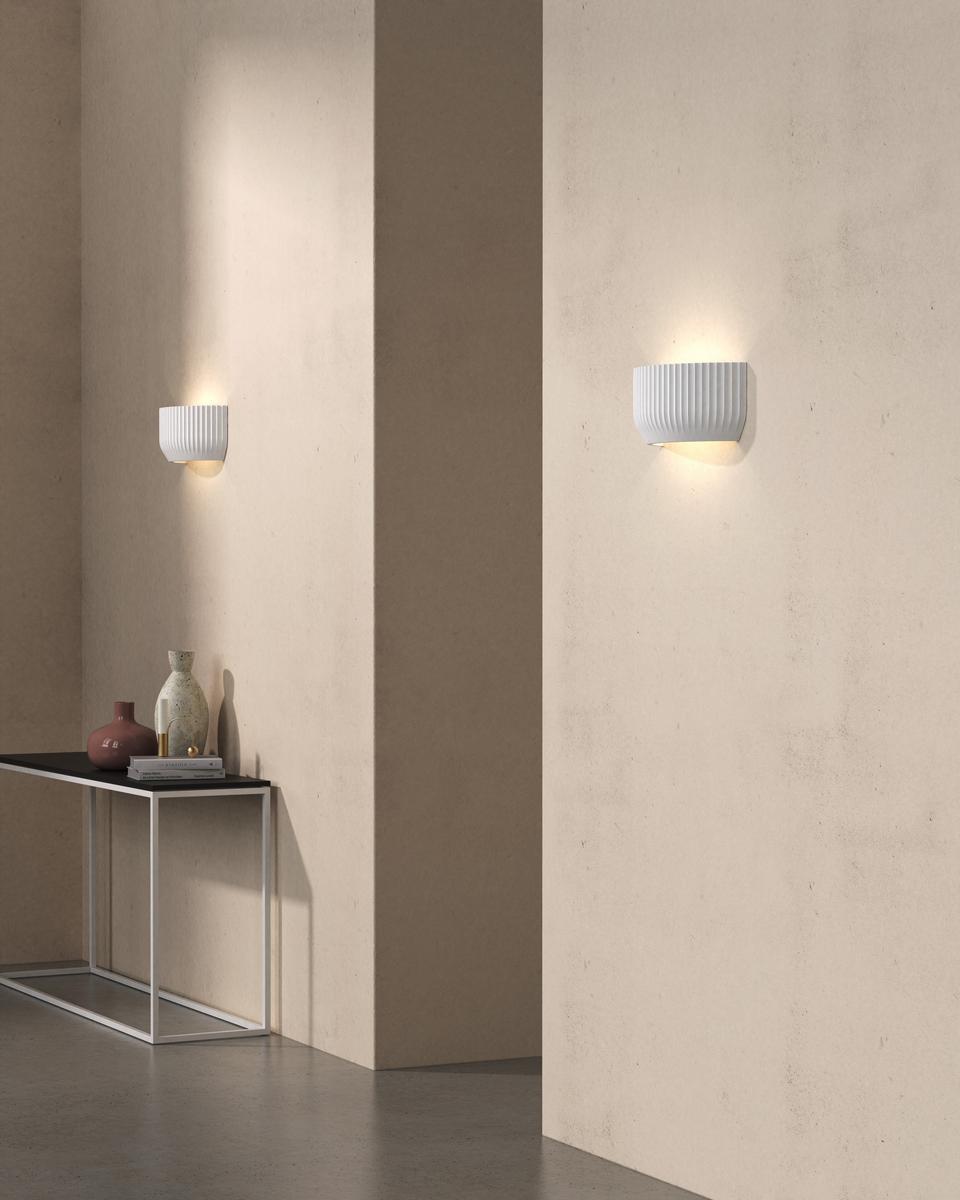 Contemporary style LED direct-indirect light plaster wall light | Blend by Astro lighting