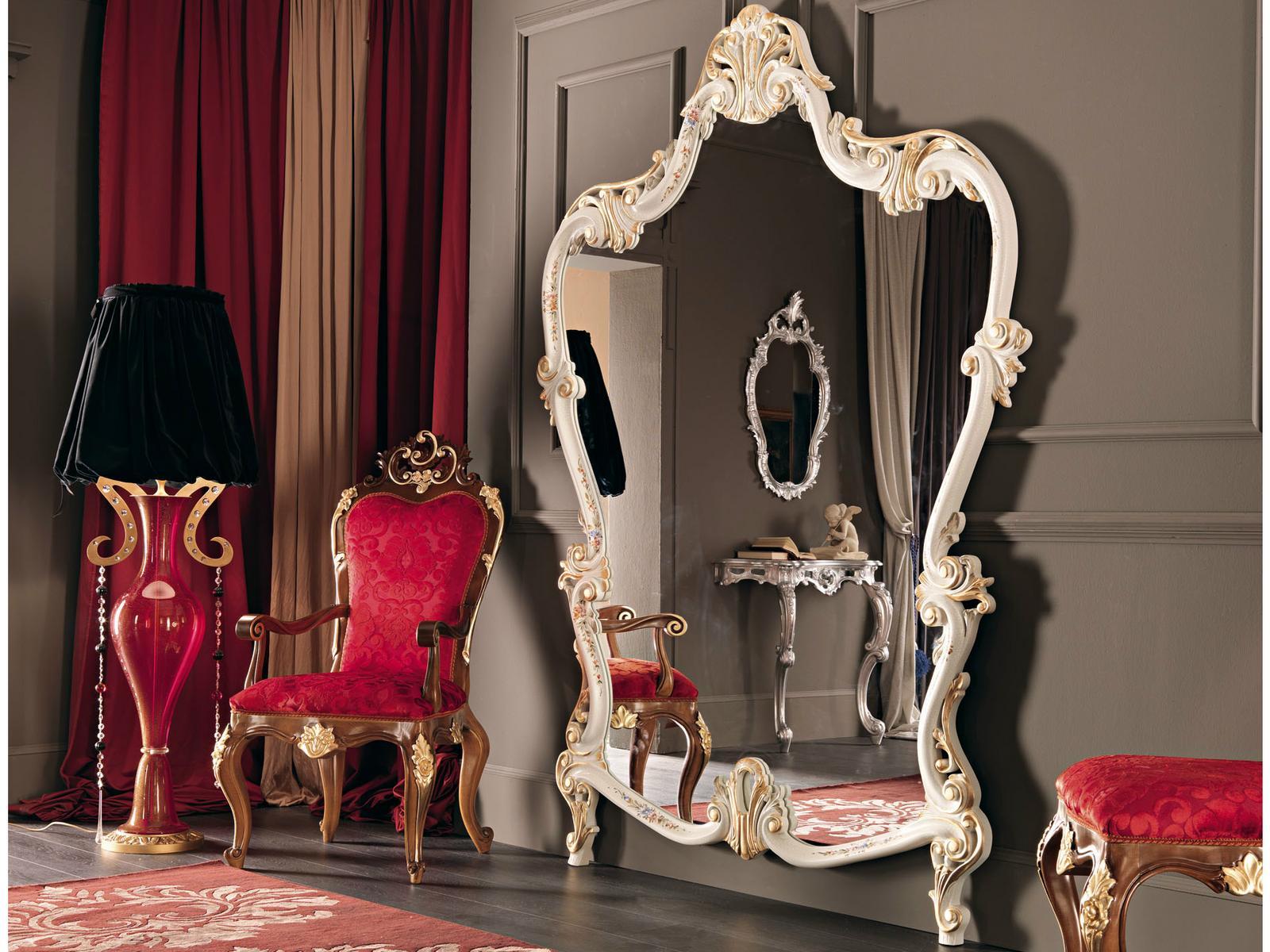 Wall-mounted framed mirror | 11624 by Modenese Gastone