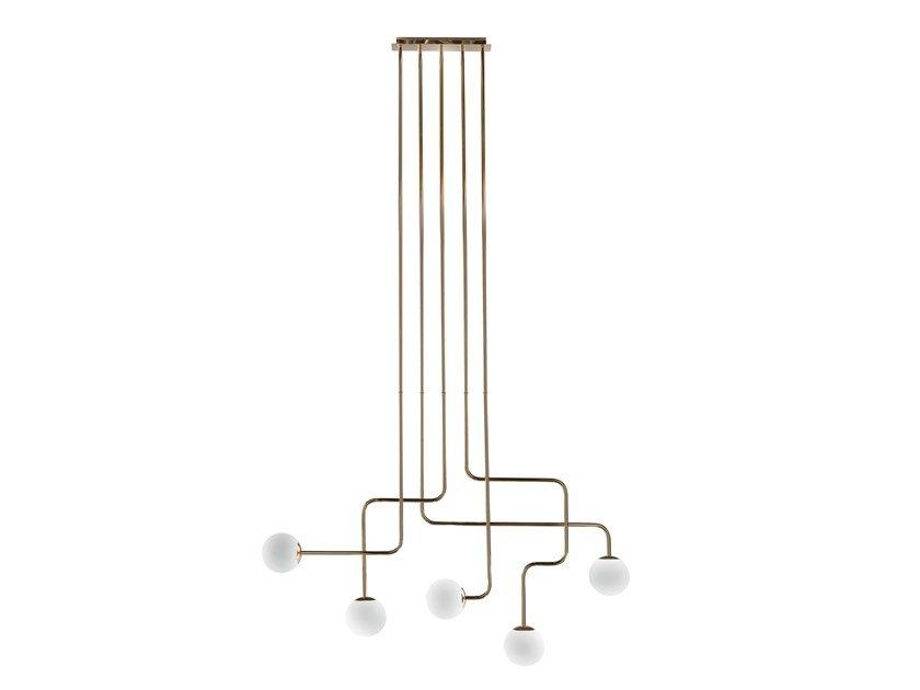 LED metal pendant lamp | Malasana by Gianfranco Ferre Home