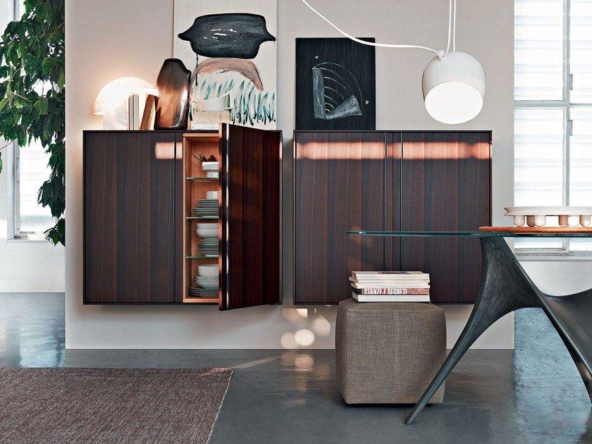 Suspended highboard with doors | Pass-word Evolution by Molteni