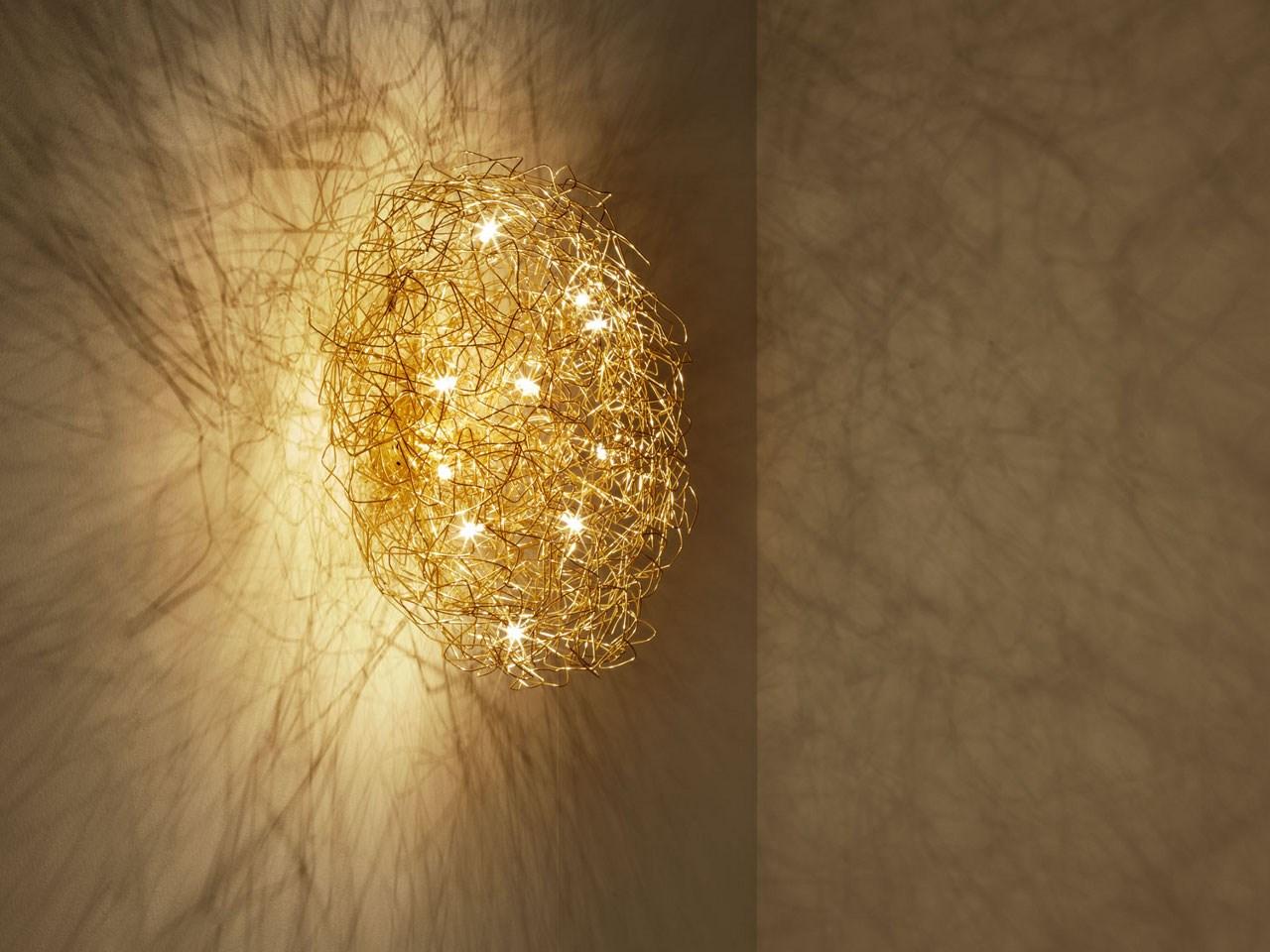 LED wall lamp | Fil De Fer Cw Ovale by Catellani & Smith