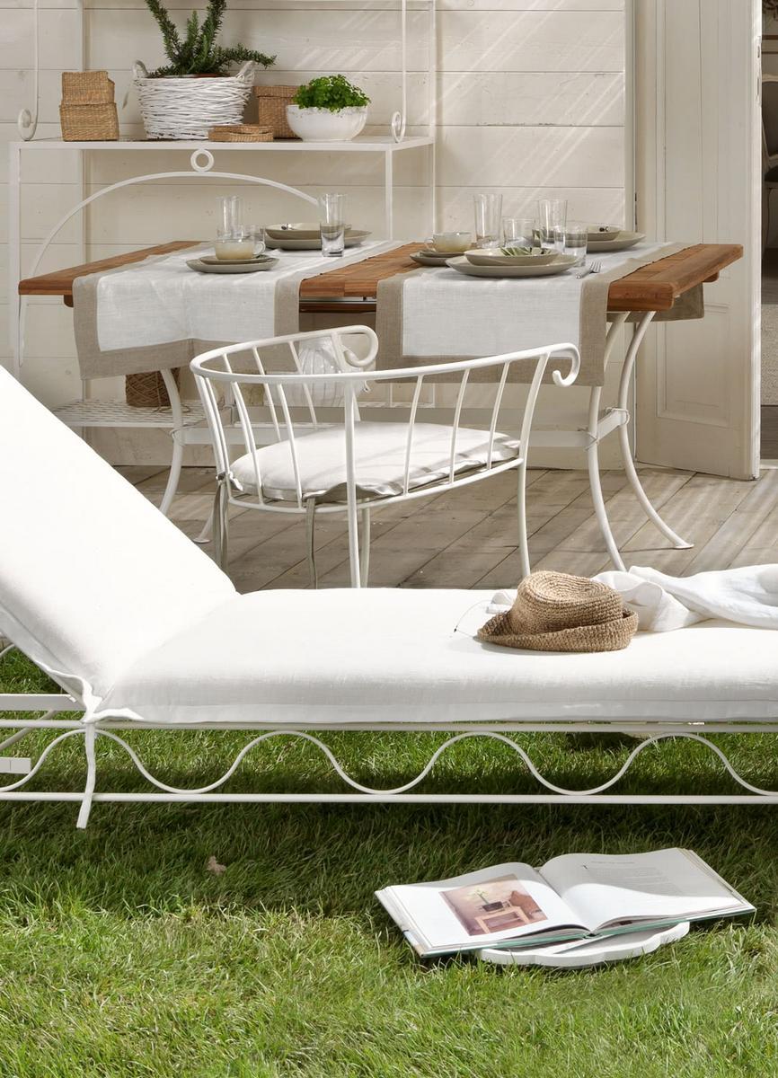 Metal chair with armrests | Bahamas by Cantori