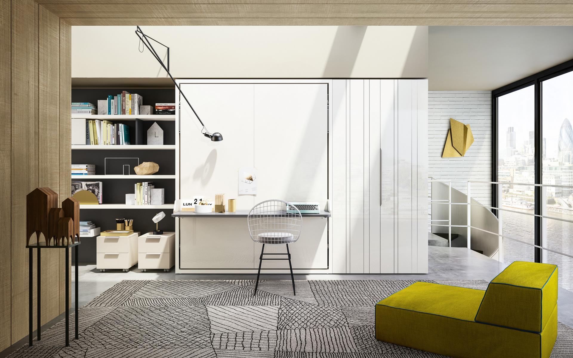 Convertible pull-down double bed | Penelope 2 Board by CLEI