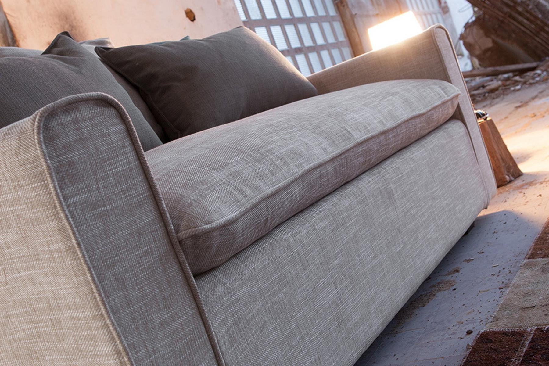 Upholstered 2 seater fabric sofa | Henri by Domingo salotti