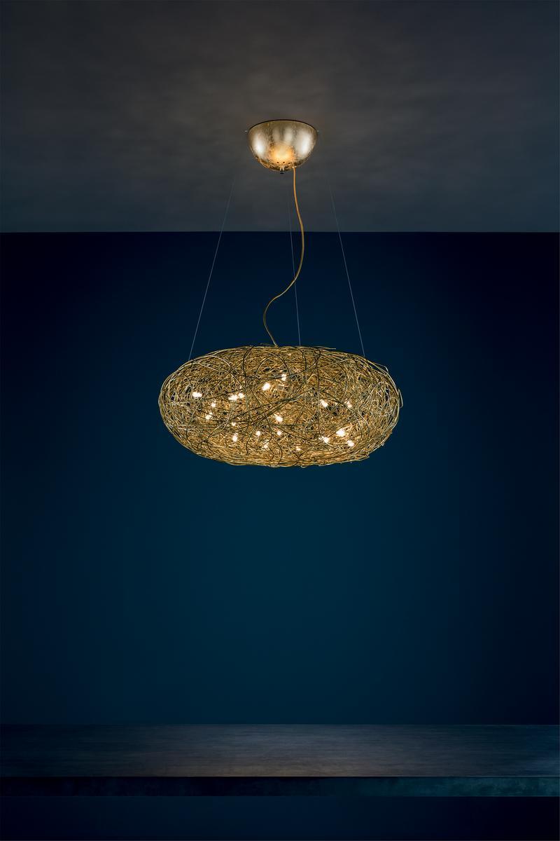 LED pendant lamp | Fil De Fer Ovale by Catellani & Smith