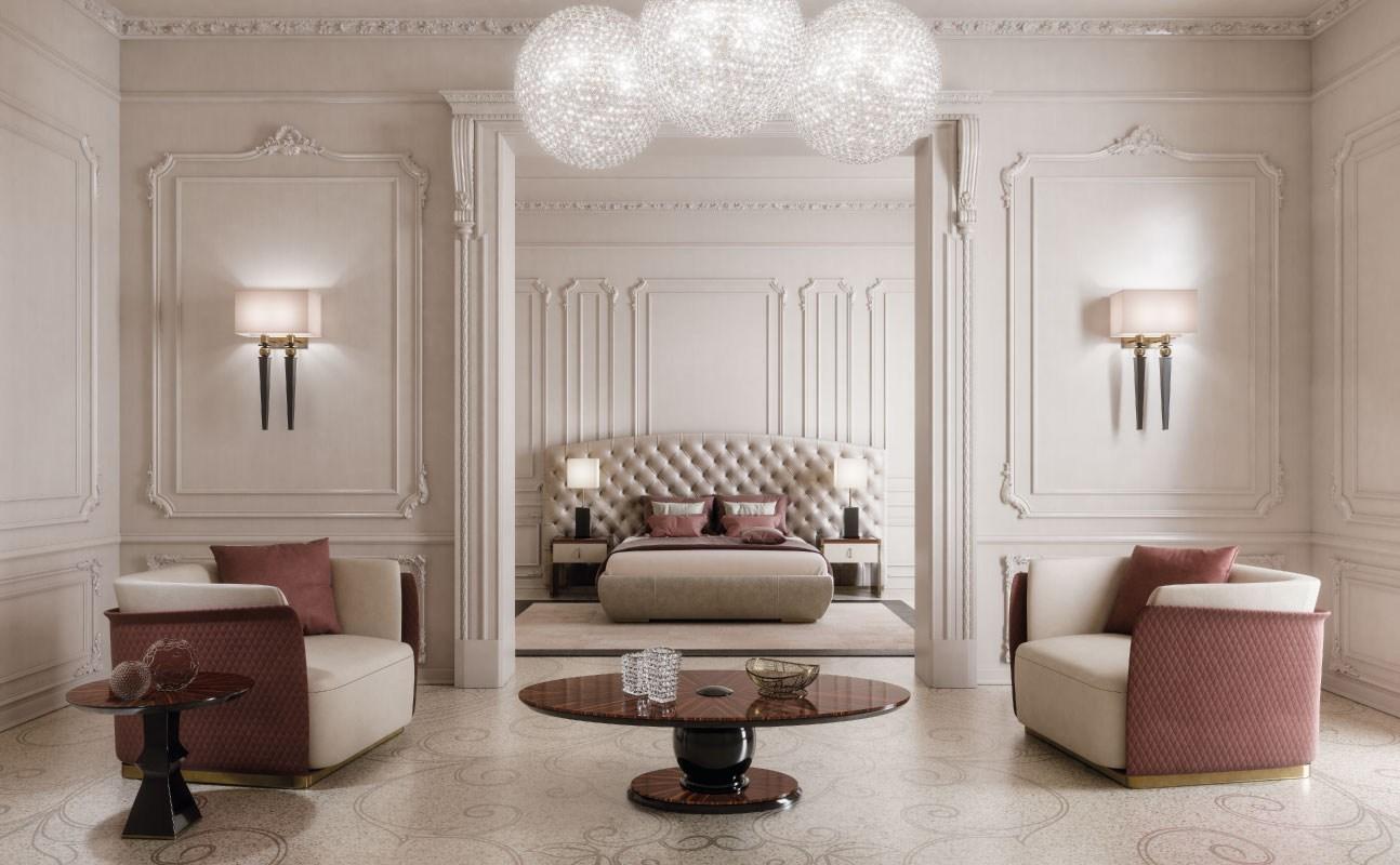 Low oval wooden coffee table | Koval by Capital Collection