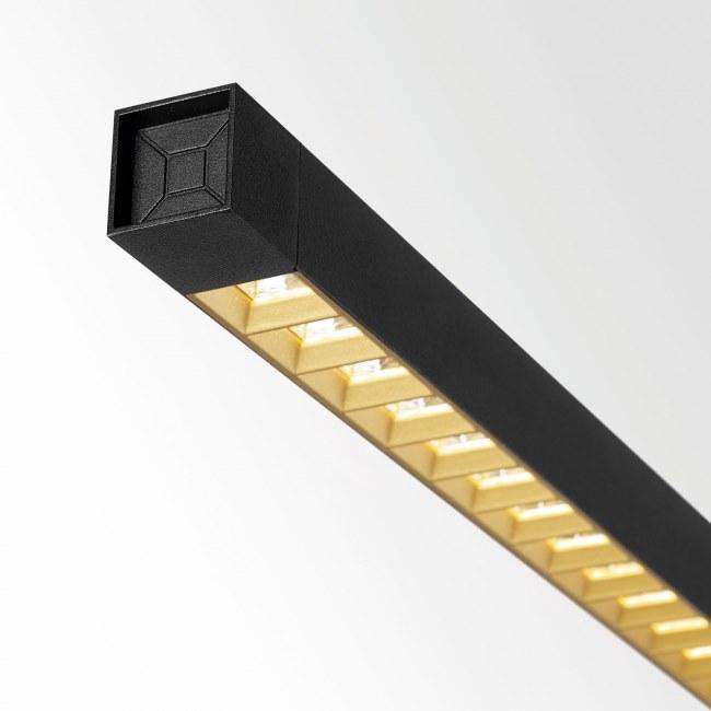 LED metal ceiling lamp | Inform Sq F by Delta light