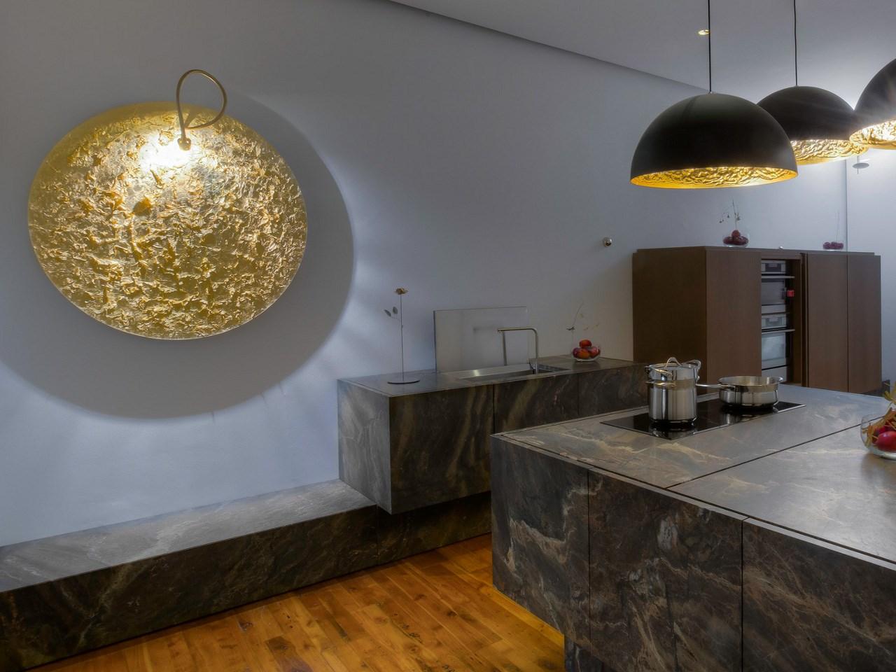 Wall lamp / ceiling lamp | Luna Piena by Catellani & Smith