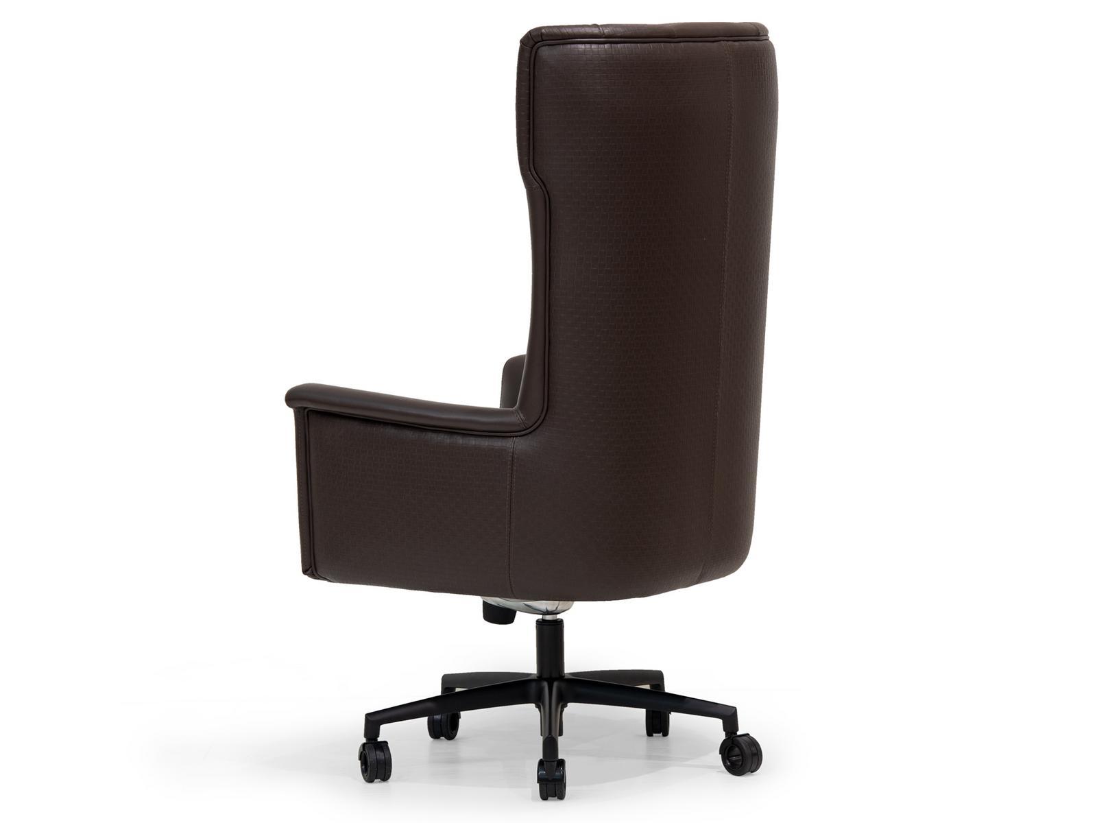 Swivel Deerskin executive chair | Kowloon by Formitalia