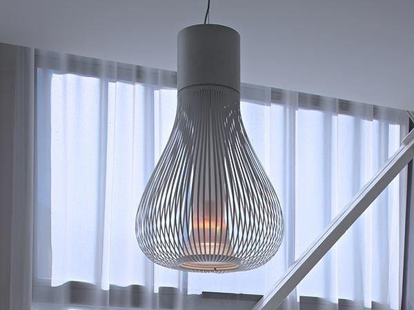 Stainless steel pendant lamp | Chasen by Flos